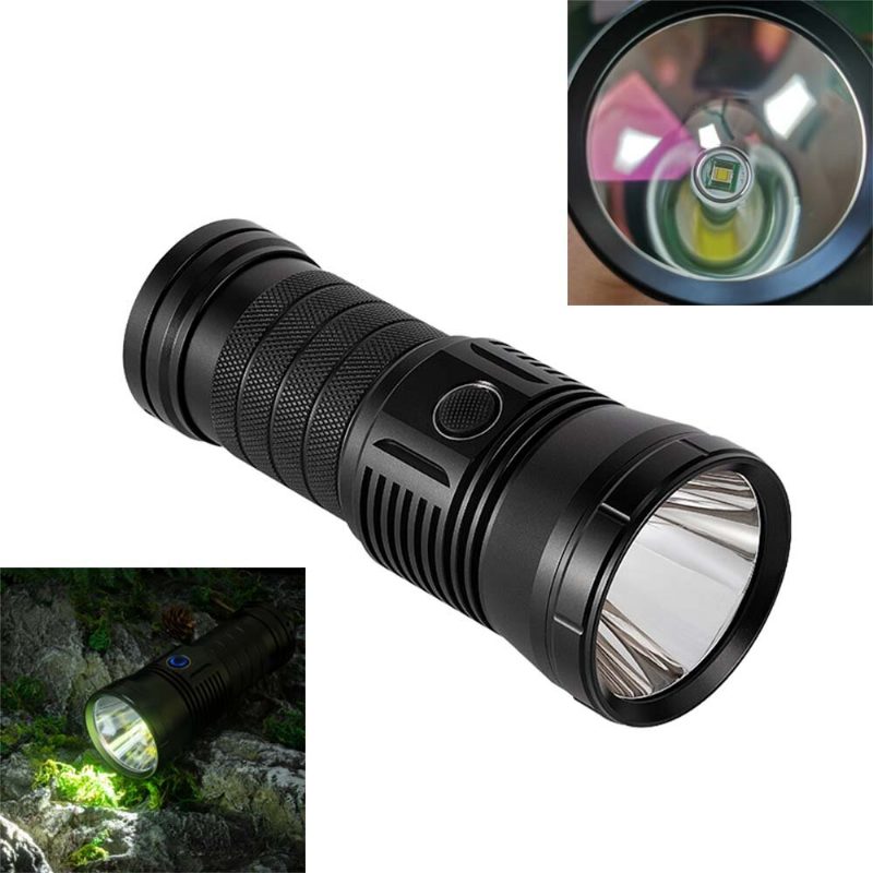 Haikelite Hk90s G90 5000lm Led Baterka S Vysokým Lúmenom 1100m Led S Dlhým Záberom Napájaná Batériou 18650