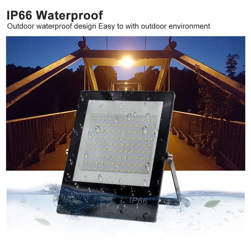 Ip66 Vodotesné Led Svietidlo 220 V 50 W 100 W 150 W Vonkajšie Svetlo S Vysokým Jasom Led Reflektor Nástenné Reflektory Pouličné Osvetlenie