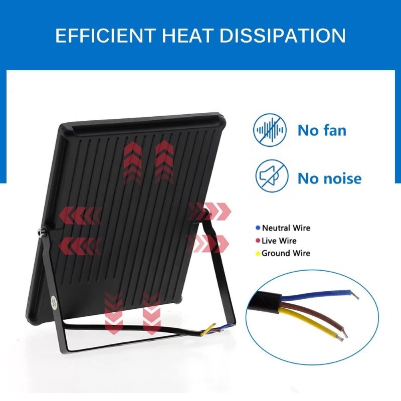 Ip66 Vodotesné Led Svietidlo 220 V 50 W 100 W 150 W Vonkajšie Svetlo S Vysokým Jasom Led Reflektor Nástenné Reflektory Pouličné Osvetlenie