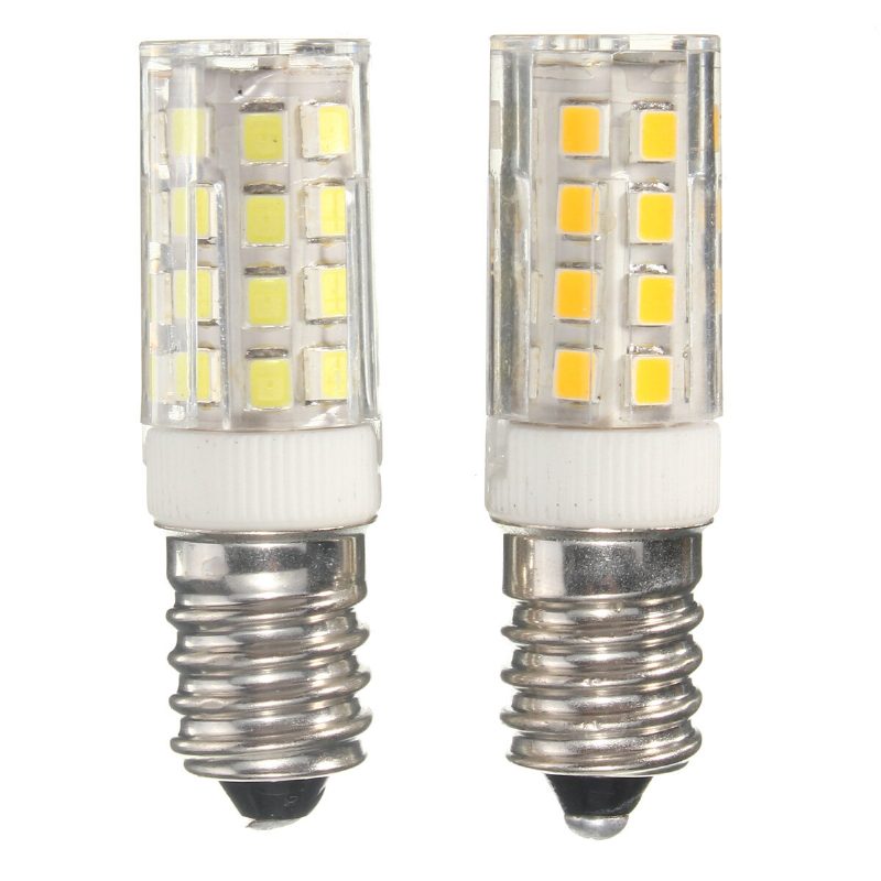 Kingso E14 5w Led Žiarovka 2835 35smd 430lm Nestmievateľná Teplá Biela Čisto Lampa Kukuričného Svetla 360 Stupňov Uhol Vyžarovania 240 V Ac