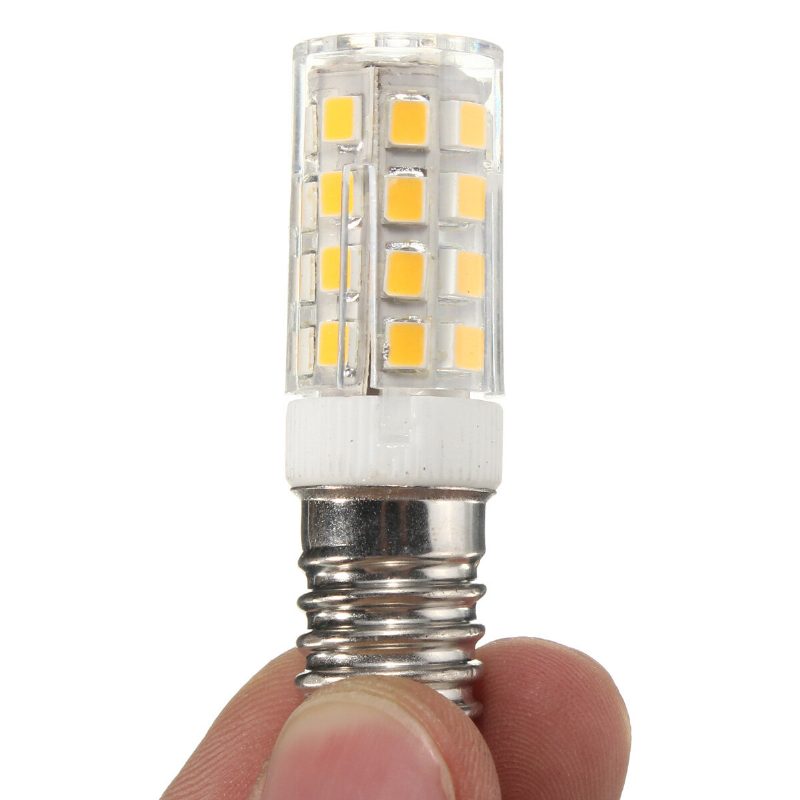 Kingso E14 5w Led Žiarovka 2835 35smd 430lm Nestmievateľná Teplá Biela Čisto Lampa Kukuričného Svetla 360 Stupňov Uhol Vyžarovania 240 V Ac