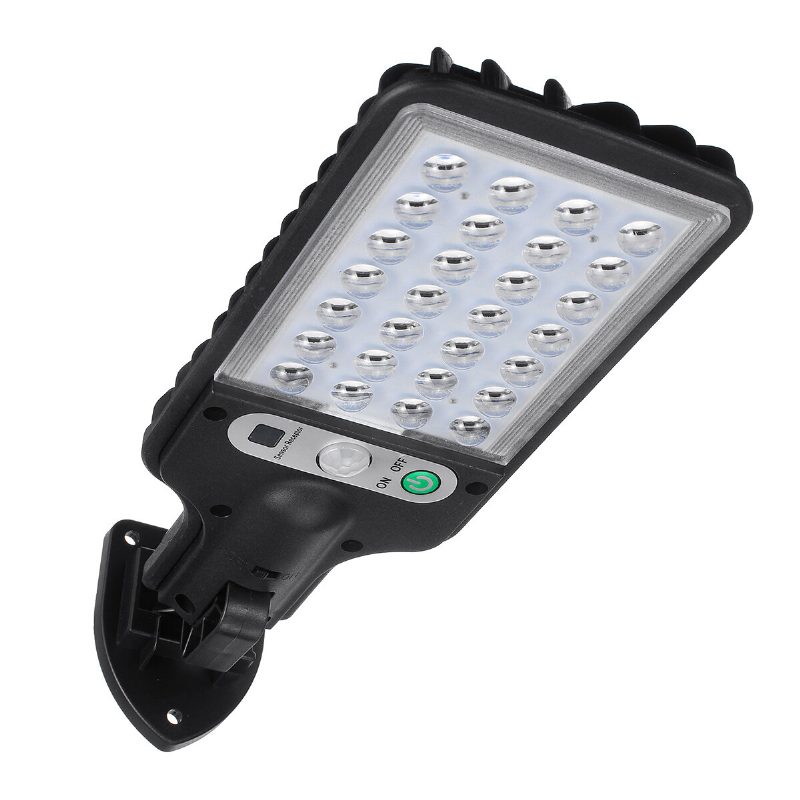 Led Solárne Nástenné Svietidlo S 3 Režimami Ovládania Svetla So Senzorom Pohybu Ip65 Vodotesné Záhradné Parkovacie Do Záhrady