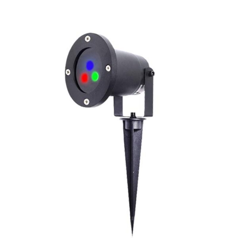 Mini Vianočný Vonkajší Rgb Dynamický Projektor Pódiové Osvetlenie Na Trávnik Záhradná Výzdoba