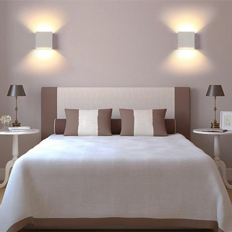 Moderné 12w Cob Led Up Down Nástenné Svietidlo Vodotesné Ip65 Pre Vonkajšiu Vnútornú Uličku Obývacej Izby Ac85-265v