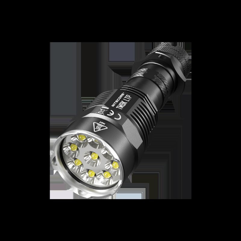 Nitecore Tm9k Ltp 9800 Lumen Taktická Baterka Odolná Voči Chladu 4000 Mah Usb-c Nabíjateľná Ip68 Vodotesná Led Na Vyhľadávanie