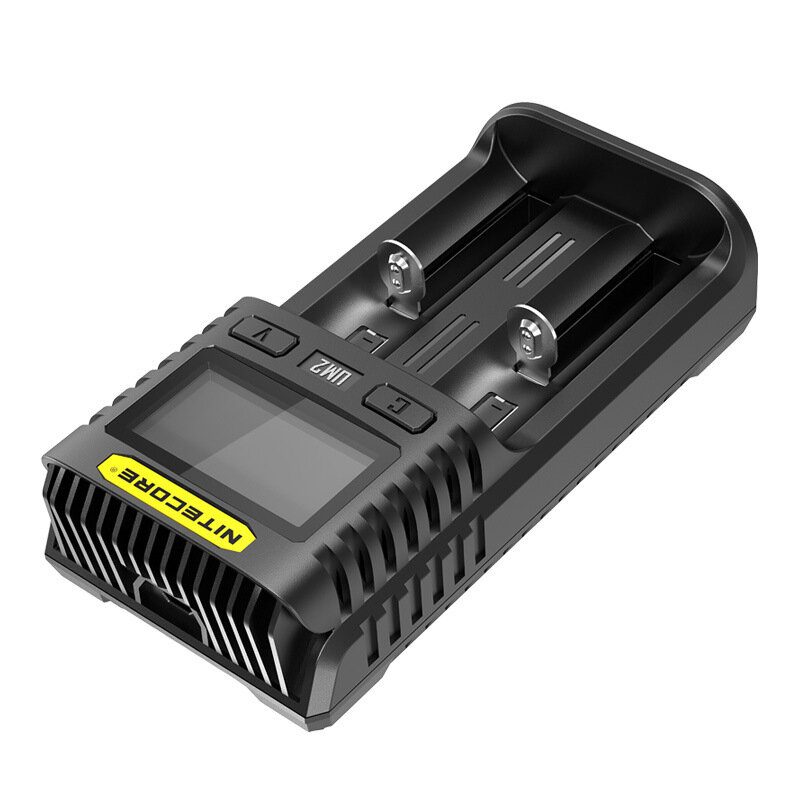 Nitecore Um4/um2 Lcd Displej S Lítiovou Nabíjačkou Batérií 4-slotové Usb Nabíjanie Inteligentná Rýchla Nabíjačka
