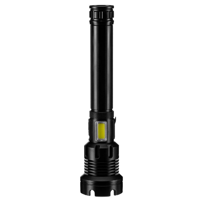 Outerdo Led Baterka S Cob Svetlom Zoomovateľná A Najvýkonnejšia S Batériou 26650 A Usb Dobíjaním Pre Vonkajšie Alebo Domáce Núdzové Situácie