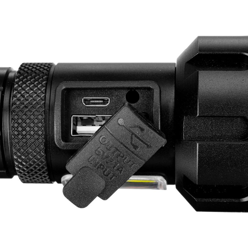 Outerdo Led Baterka S Cob Svetlom Zoomovateľná A Najvýkonnejšia S Batériou 26650 A Usb Dobíjaním Pre Vonkajšie Alebo Domáce Núdzové Situácie