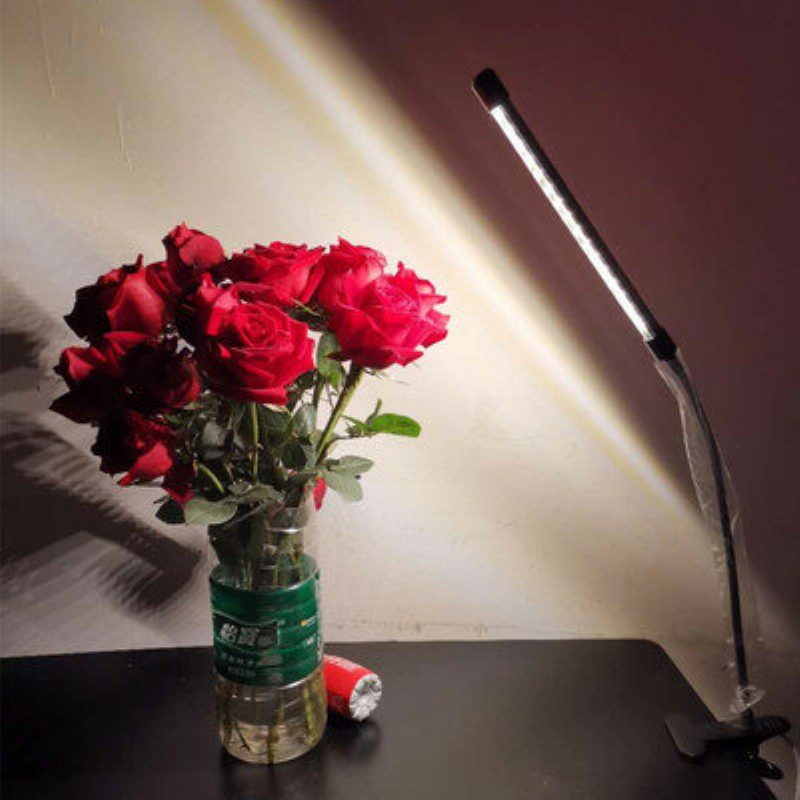 Pripínacia Led Lampa Usb Stolík Nočný Na Čítanie Kníh Led Stmievateľné Svetlo
