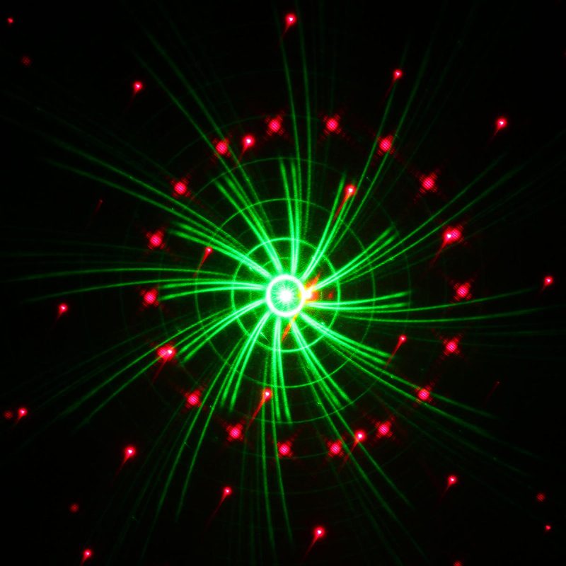R&g Remote Xmas Pattern Vodotesný Projektor Javiskové Svetlo Záhradná Lampa Na Vianočný Stromček