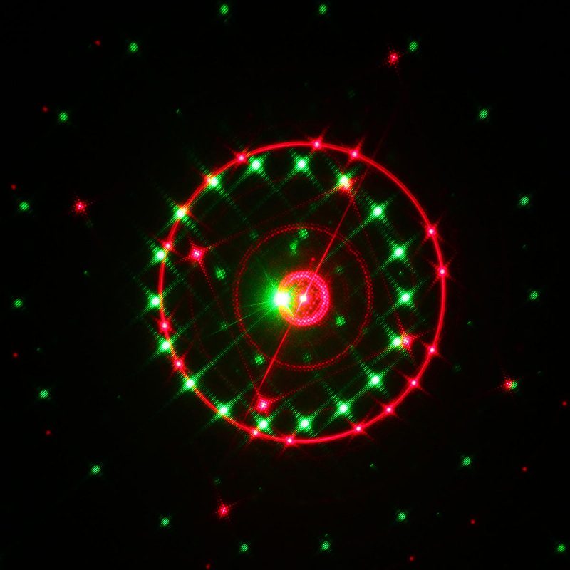 R&g Remote Xmas Pattern Vodotesný Projektor Javiskové Svetlo Záhradná Lampa Na Vianočný Stromček