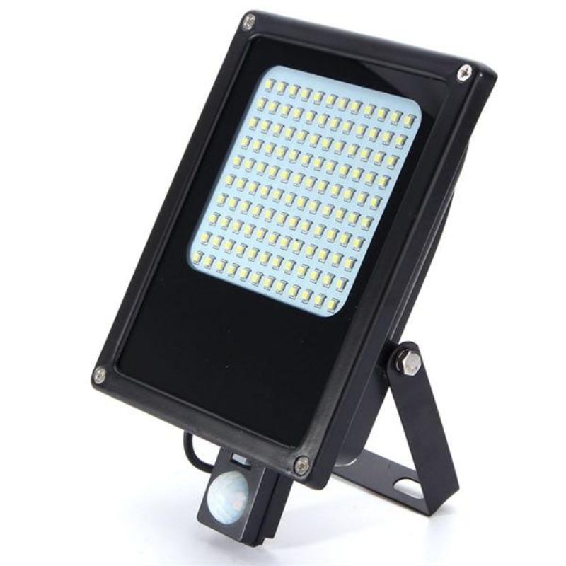 Solárne Napájané 120 Led Pir Pohybové A Svetelné Záplavové Svetlo Vodotesné Vonkajšie Záhradné Bezpečnostné Svietidlo