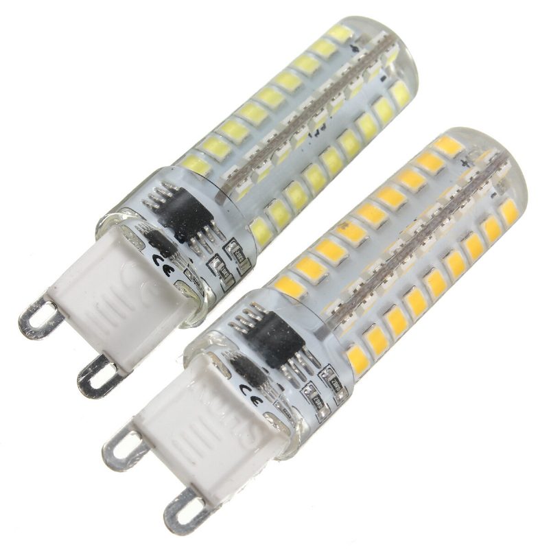 Stmievateľný G9 5w 72 Smd 2835 370lm Led Keramika Kryt Žiarovka Na Kukuricu Ac 110v