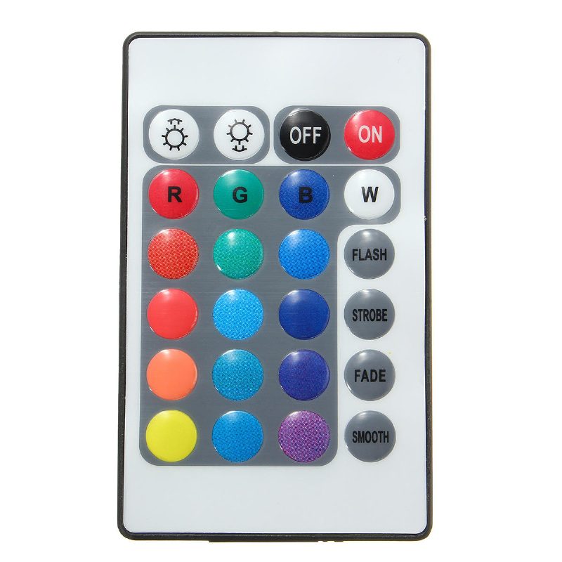 Usb Dc5v Smd5050 Rgb Led Biela Páska Na Tv Pásik S Diaľkovým Ovládačom Nevodotesný