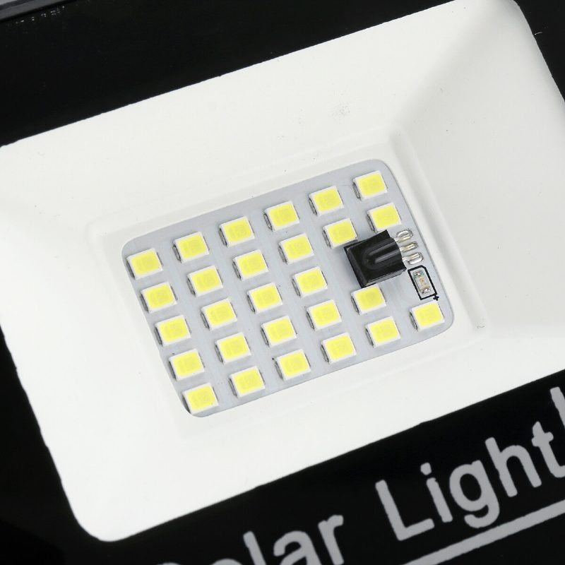 Vonkajšie Záhradné Nástenné Svietidlo 30w 27led So Solárnym Napájaním Vodotesné + Diaľkové