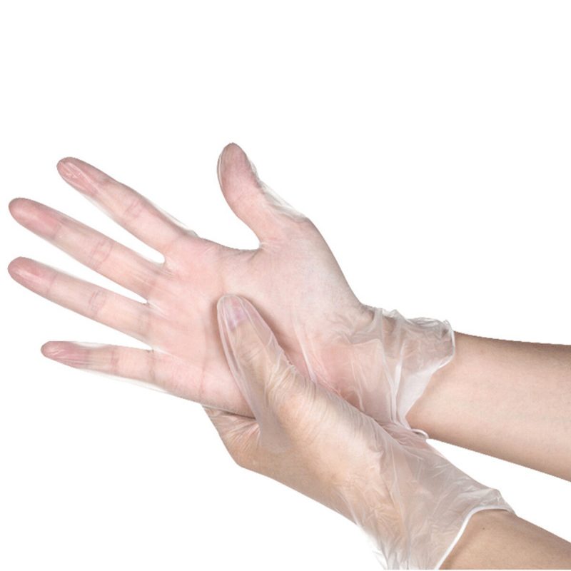 100pcs Jednorazové Pvc Lekárske Nitrilové Rukavice Protišmykové Kozmetické Potravinárske Gumy Typ Práce