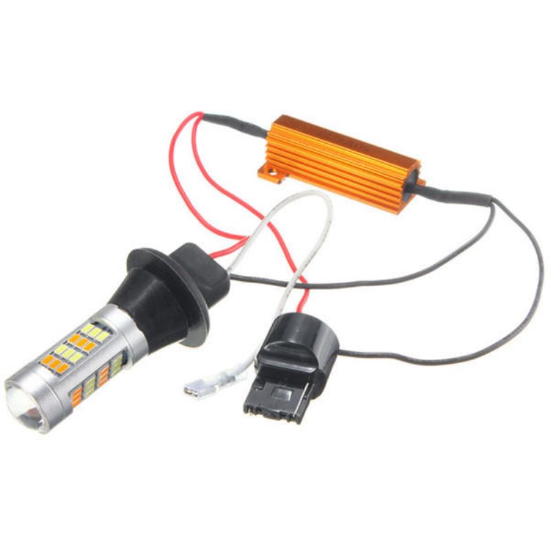 12v 20w 1000lm Dvojfarebné 7440 2835 Led Žiarovky Pre Denné Svietenie Smerové Svetlo