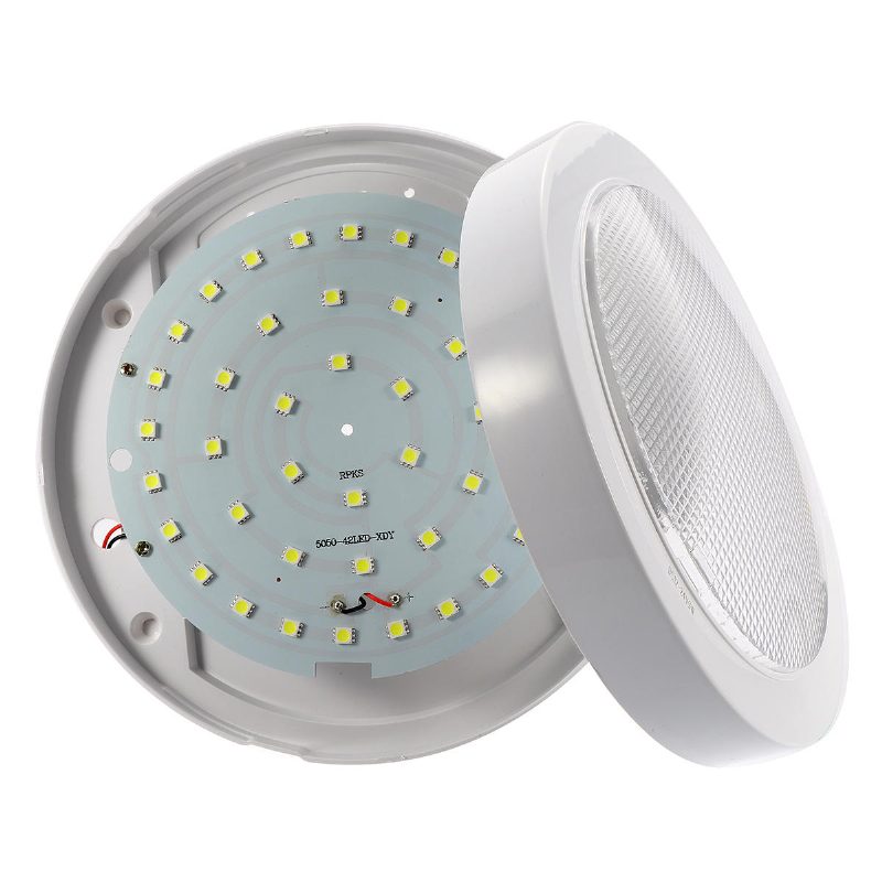 12v-24v 5050 9w Led Stropné Svietidlo Na Povrchovú Montáž Na Karavan/karavan/karavan/príves/loď