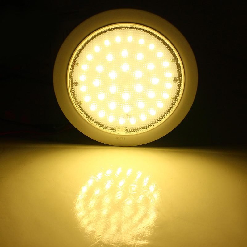 12v-24v 5050 9w Led Stropné Svietidlo Na Povrchovú Montáž Na Karavan/karavan/karavan/príves/loď