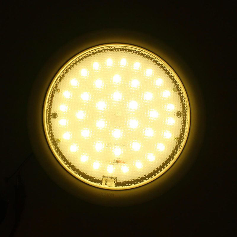 12v-24v 5050 9w Led Stropné Svietidlo Na Povrchovú Montáž Na Karavan/karavan/karavan/príves/loď