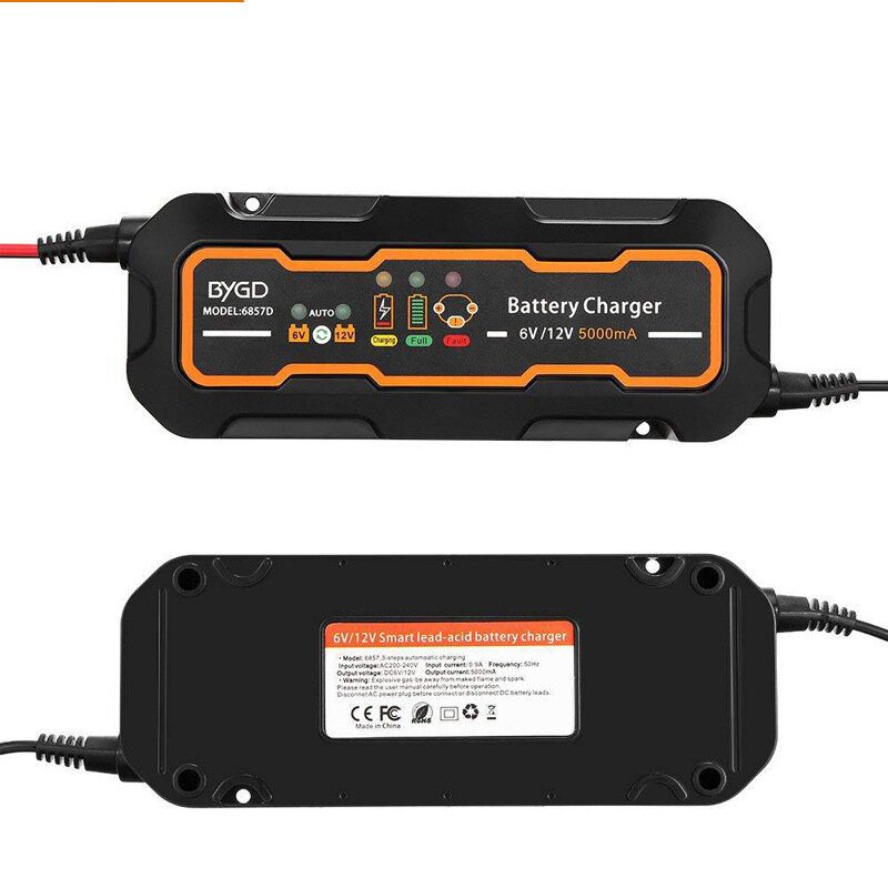 12v/24v Inteligentná Nabíjačka Batérií Opravy Automobilov Pre Motocykle A Nákladné Autá Gel Olovené Batérie Agm