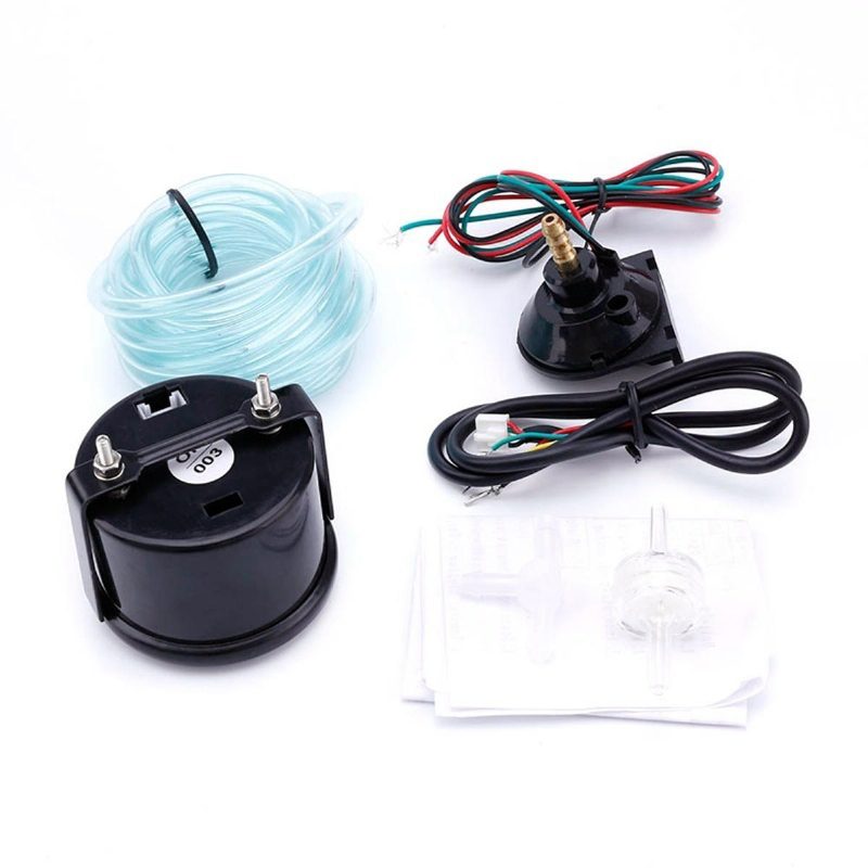 2-palcový 52 mm Digitálny Turbo Boost/voda/teplota Oleja/tlak/tachometer/egt Monitor Závodné Meradlo
