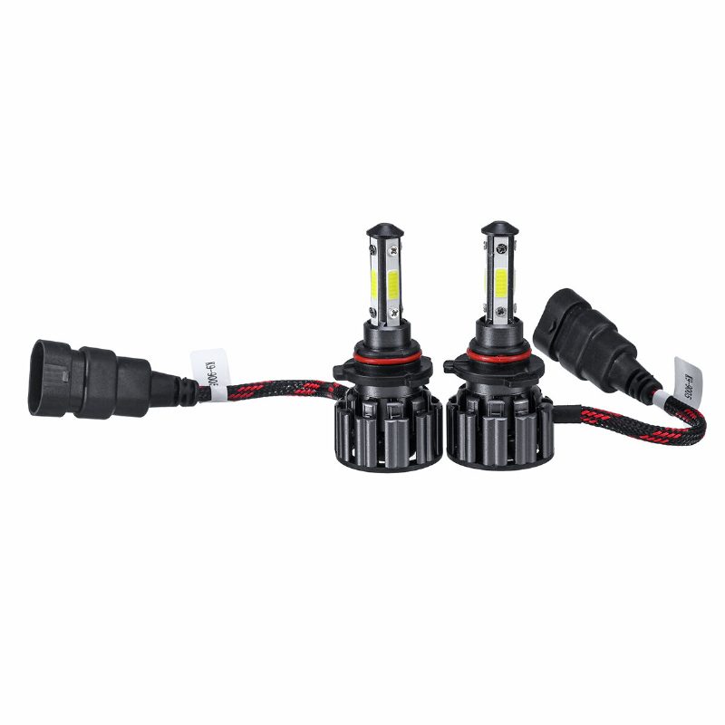 2ks 40w 8000lm 6000k H4/h7/9005/9006/h11 Led Svetlomety Žiarovky Diaľkové A Stretávacie Svetlá Jasné 4-stranné 9-36v Ip68