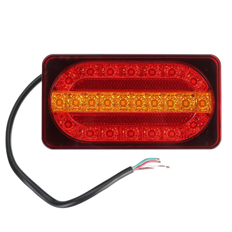 2pcs 12v 24led Zadné Koncové Svetlo Ukazovateľ Smeru Chodu Brzdové Pre Dodávkový Príves