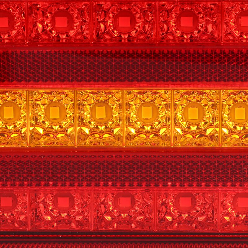 2pcs 12v 24led Zadné Koncové Svetlo Ukazovateľ Smeru Chodu Brzdové Pre Dodávkový Príves