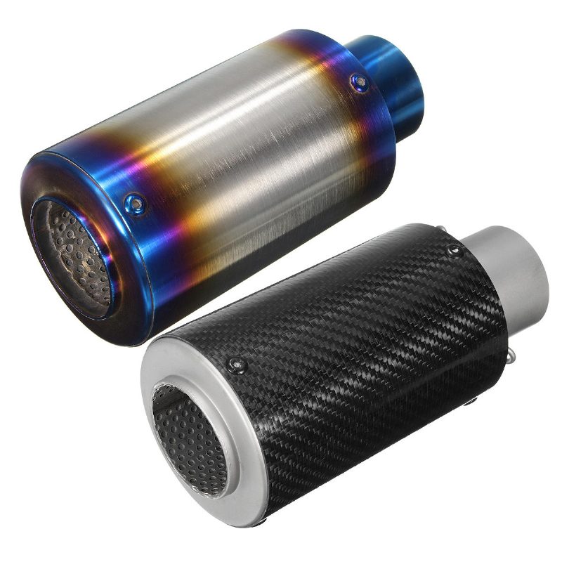 38-51 mm Univerzálny Motocyklový Valec Výfukového Tlmiča Potrubia Bluning/uhlíkové Vlákno