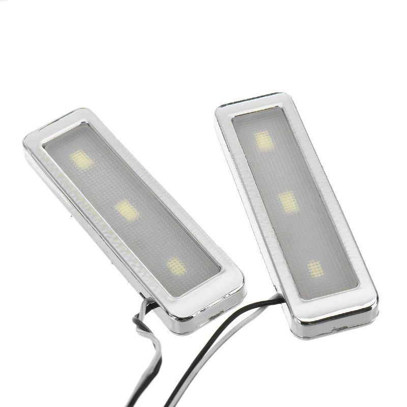 4ks 3 Led Univerzálna Lakťová Opierka Do Auta Vnútorná Miska Svetlo Dekoratívne Chladné Na Kľučke Dverí Do Auto Interiérové Osvetlenie Príslušenstvo