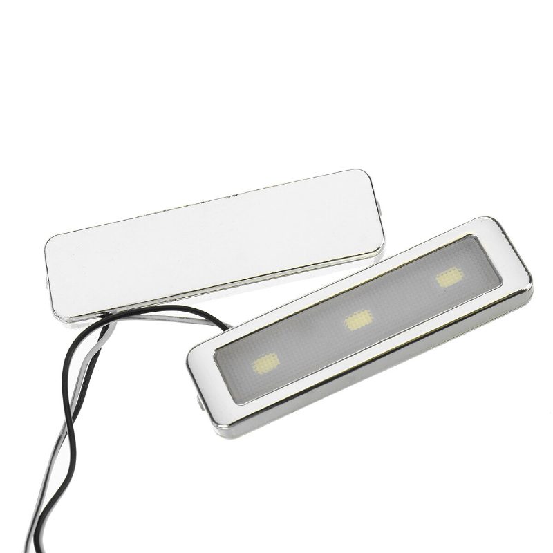 4ks 3 Led Univerzálna Lakťová Opierka Do Auta Vnútorná Miska Svetlo Dekoratívne Chladné Na Kľučke Dverí Do Auto Interiérové Osvetlenie Príslušenstvo