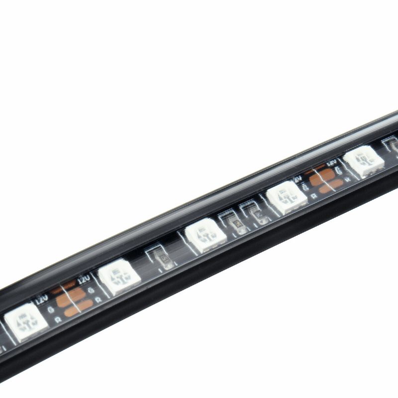 4ks 9led Rgb Pásových Svetiel Podsvietenie Pod Karosériou Diaľkové Ovládanie Dekoratívna Podlaha Atmosférická Pásová Vnútorná Lampa