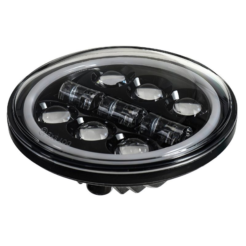 5-3/4" 5.75" Motocyklový Projektor Led Svetlomet Uzavretý Hi-lo Beam Halo Kruhová Lampa