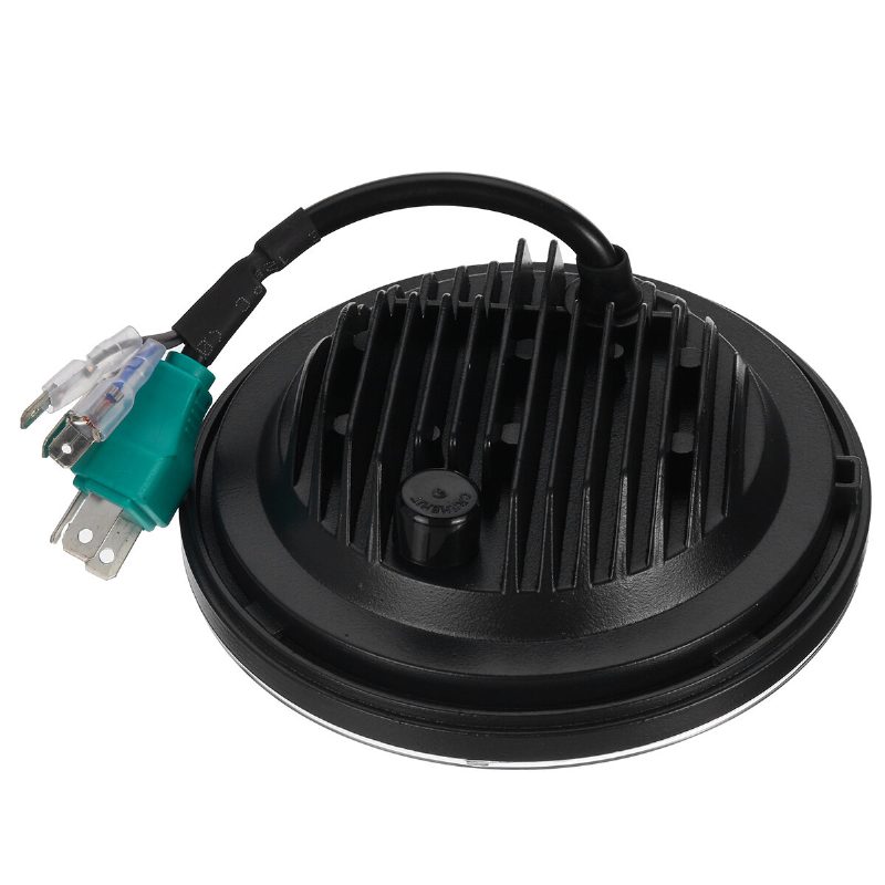 5.75" Motocyklový Led Svetlomet Projektor Hi-lo Beam Drl Smerovku Halo Ring