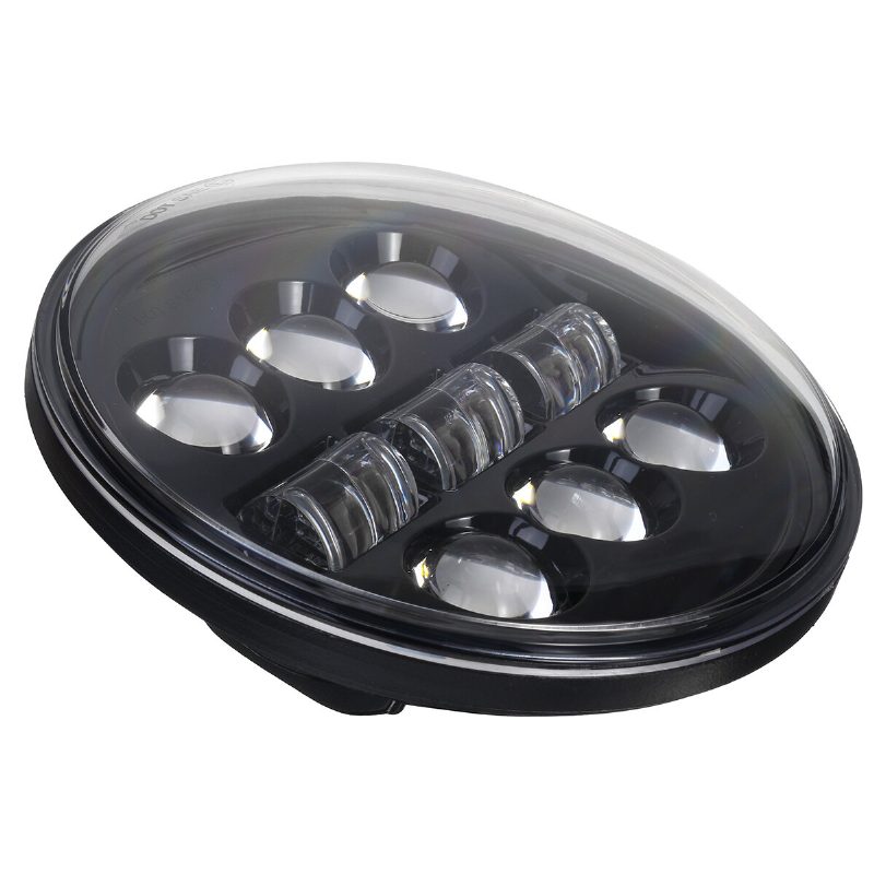 5.75-palcový 45w 12v Motocykel Led Svetlomet Projektor Hi-lo Beam Okrúhle Svetlo