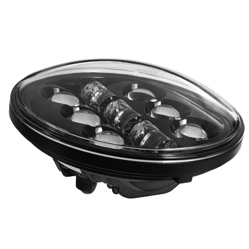 5.75-palcový 45w 12v Motocykel Led Svetlomet Projektor Hi-lo Beam Okrúhle Svetlo