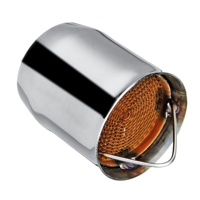60mm Univerzálny Motocyklový Terénny Závodný Výfuk Tlmič Výfuku Odnímateľná Prepážka Tlmiča