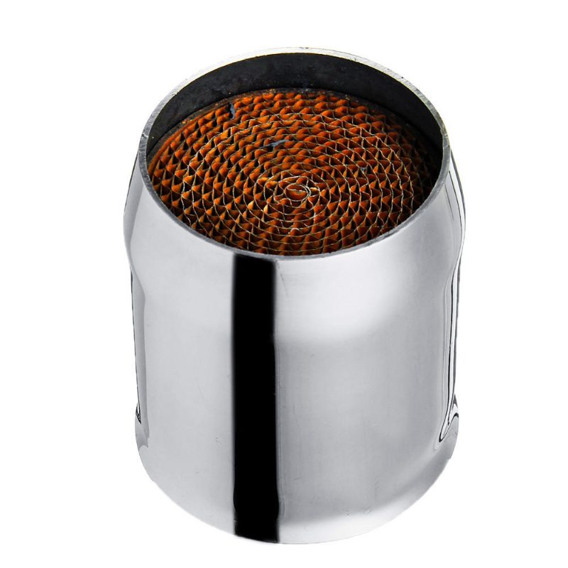 60mm Univerzálny Motocyklový Terénny Závodný Výfuk Tlmič Výfuku Odnímateľná Prepážka Tlmiča