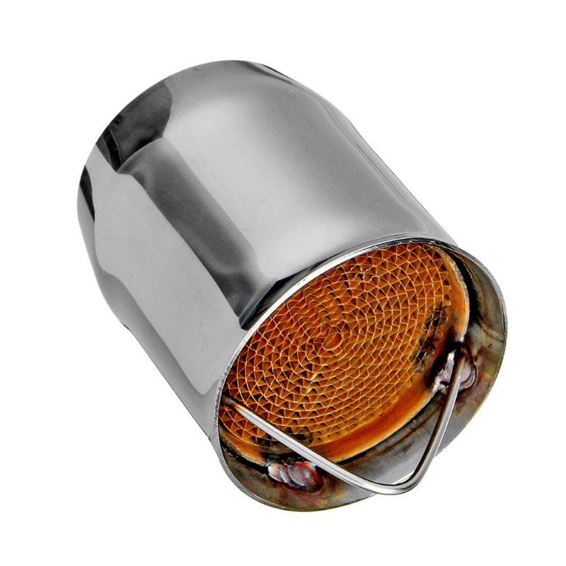 60mm Univerzálny Motocyklový Terénny Závodný Výfuk Tlmič Výfuku Odnímateľná Prepážka Tlmiča