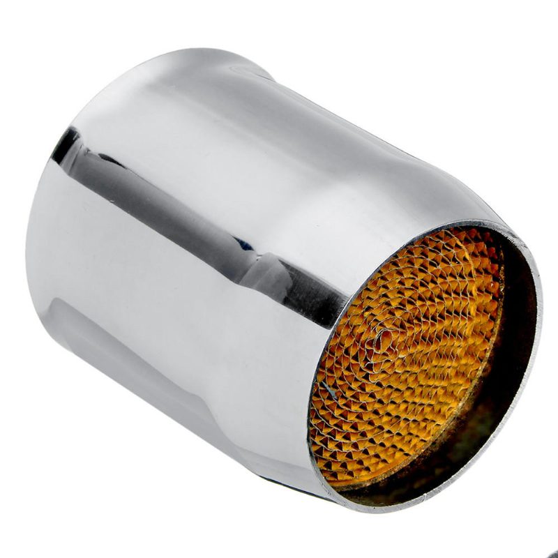 60mm Univerzálny Motocyklový Terénny Závodný Výfuk Tlmič Výfuku Odnímateľná Prepážka Tlmiča