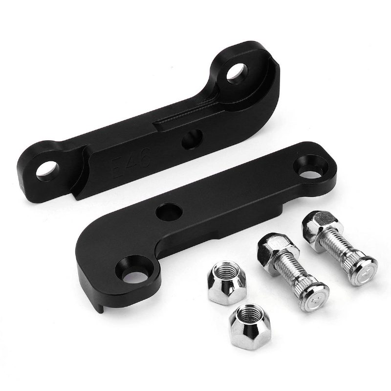 Adaptér Zväčšenie Uhla Natočenia Pneumatiky 25%-30% Pre Bmw E46 M3 Tuning Drift Power Black