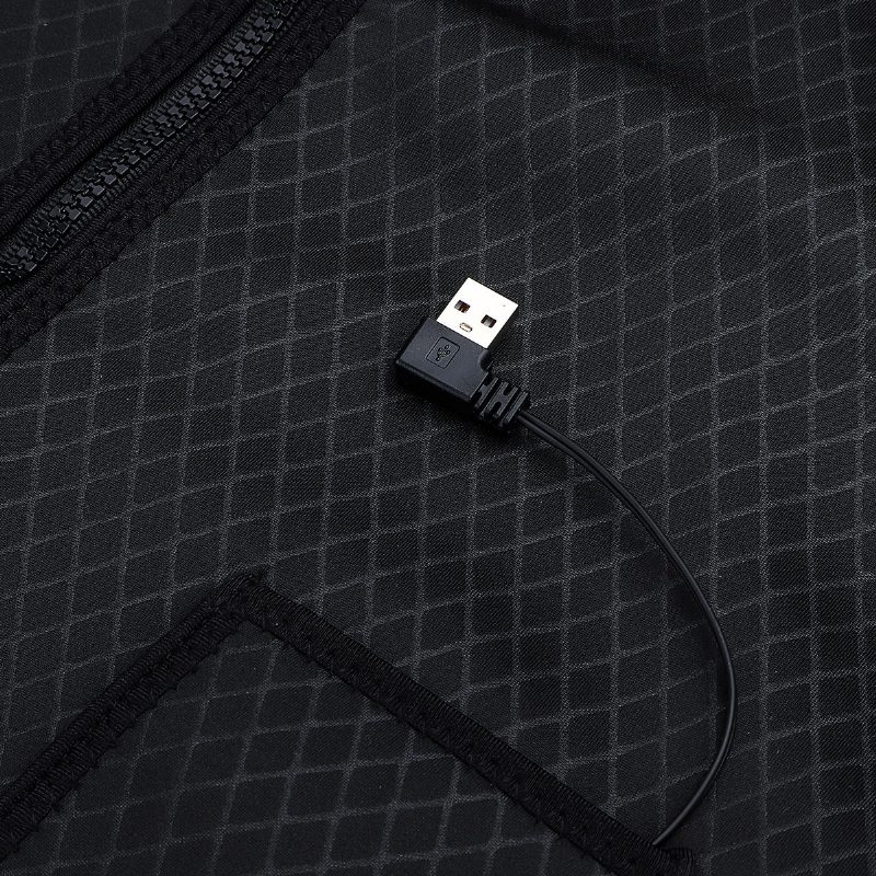 Elektrická 5v Usb Vyhrievaná Teplá Bavlnená Vesta Muži Ženy 3s Infračervená Vyhrievacia Bunda