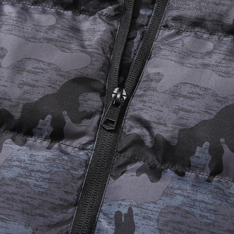 Elektrická Vesta Vyhrievaná Látková Bunda Usb Teplá Vyhrievacia Podložka Body Winter Warmer Grey