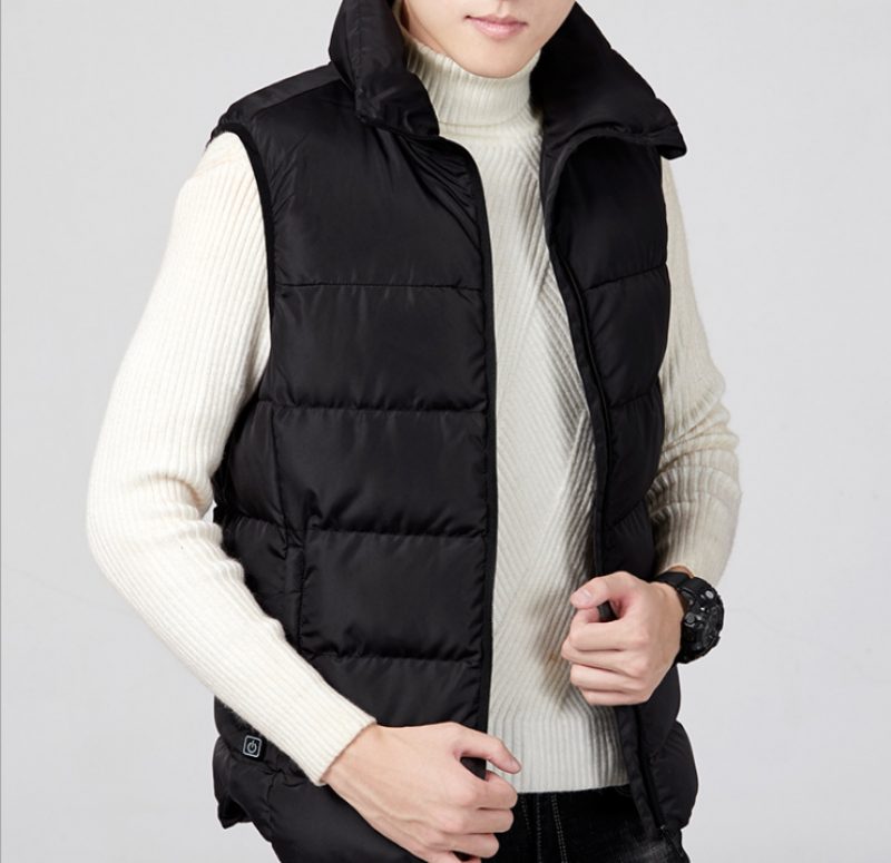 Elektrická Vesta Vyhrievaná Látková Bunda Usb Warm Up Vyhrievacia Podložka Body Winter Warmer Men