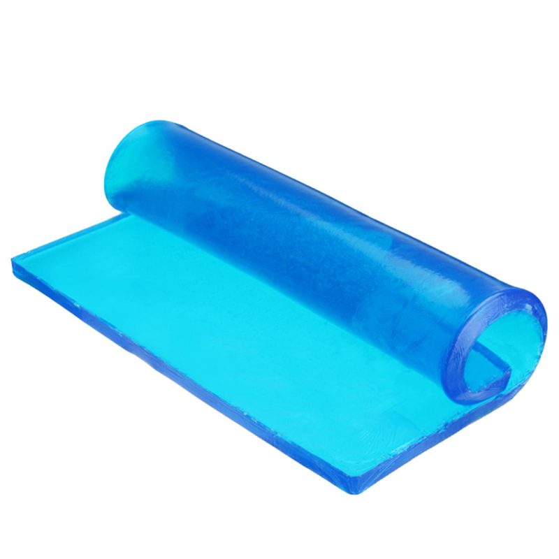 Gélová Podložka Na Sedadlo Motocykla Polyuretánová Z Elastického Vlákna 25x25x1cm