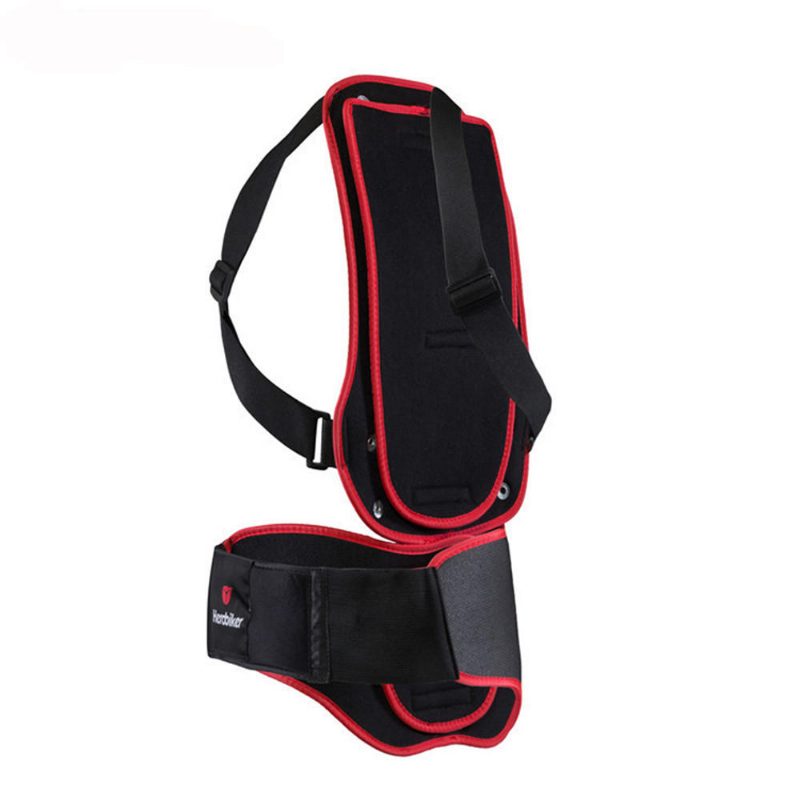 Herobiker Motocykel Racing Bike Armor Vest Bezpečnostné Vybavenie Efektívne Chráni Chrbát A Chrbticu