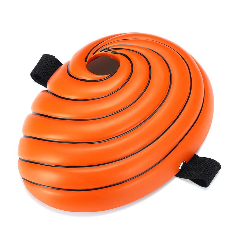 Japonská Karikatúra Maska Uchiha Obito Halloween Cosplay Kostým Akatsuki Ninja Tobi