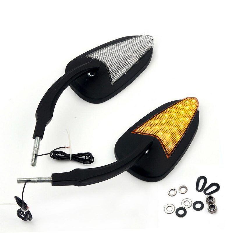Motocykel 24led Smerovky Spätné Zrkadlá