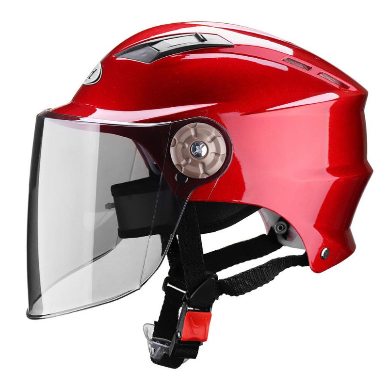 Motocykel Electrocar Half Face Cyklistika Vonkajšie Jazdenie Športová Ochranná Prilba